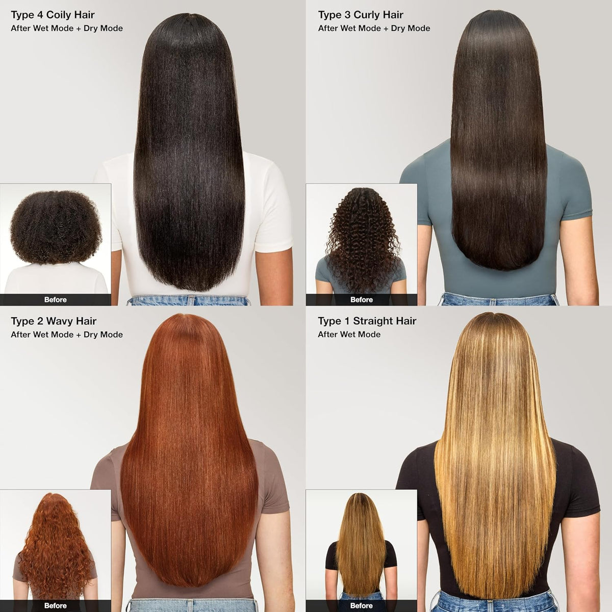 Shark SilkiPro™ Straight Wet-to-Dry Hair Straightener + Rapid Blow Dryer (HT400PK)